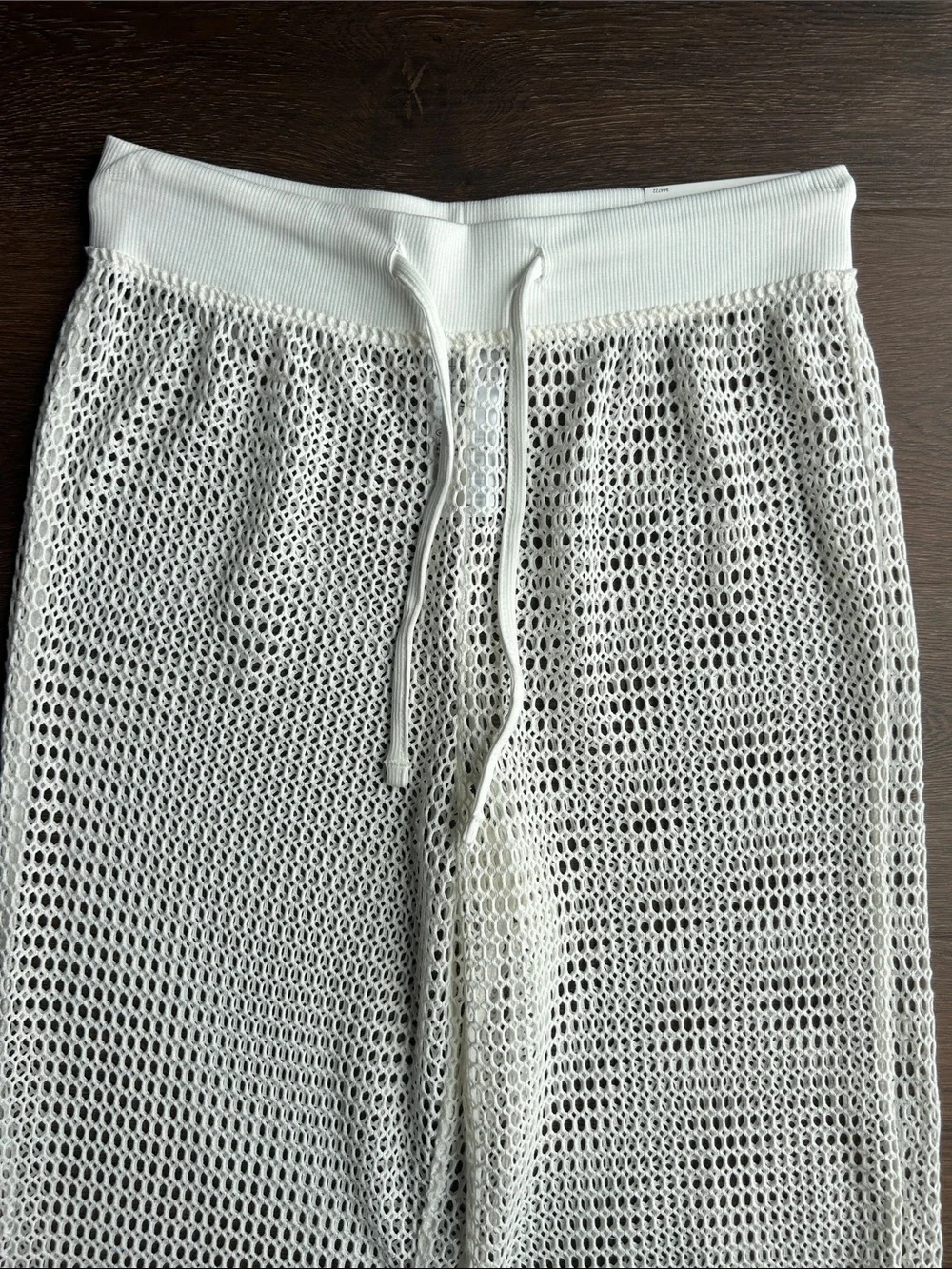 NEW Serra White Net Beach Pants  | Net Beach Pants | Swim Coverup |